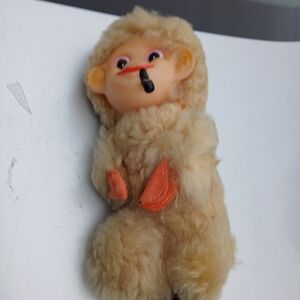 Vintage Plush Monkey Toy